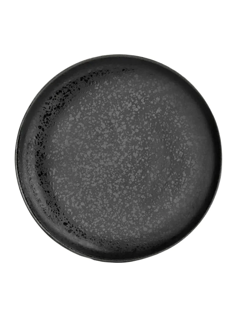 L'Objet Alchimie Black Dinner Plate