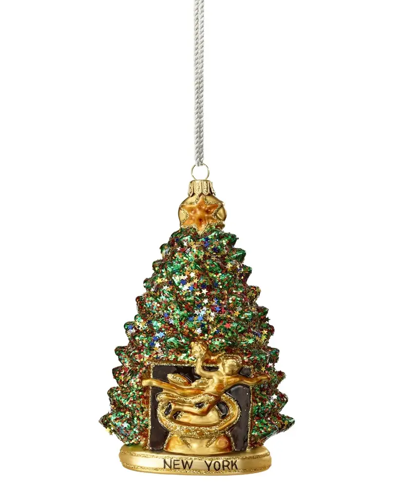 Bergdorf Goodman New York Tree Christmas Ornament | Image 1 Bergdorf Goodman New York Tree Christmas Ornament | Image 1