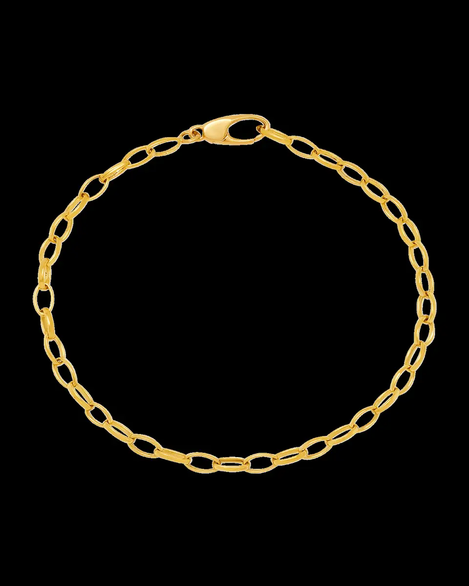 Jennifer Meyer 18K Small Edith Link Bracelet | Thumbnail 2 Jennifer Meyer 18K Small Edith Link Bracelet | Thumbnail 2