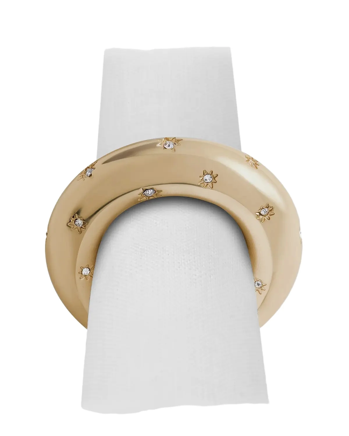 Stars Napkin Rings Jewels, Set of 4 Stars Napkin Rings Jewels, Set of 4