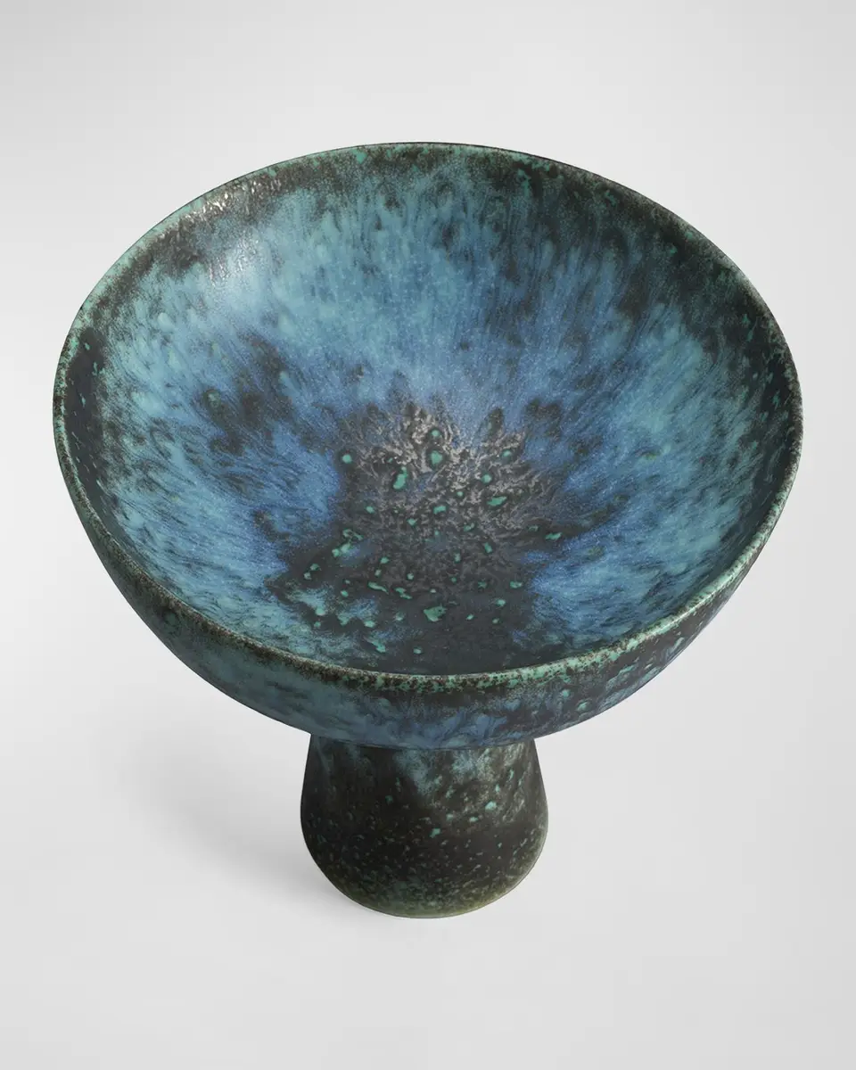 L'Objet 8" Bronze Terra Bowl on Stand | Thumbnail 2 L'Objet 8" Bronze Terra Bowl on Stand | Thumbnail 2