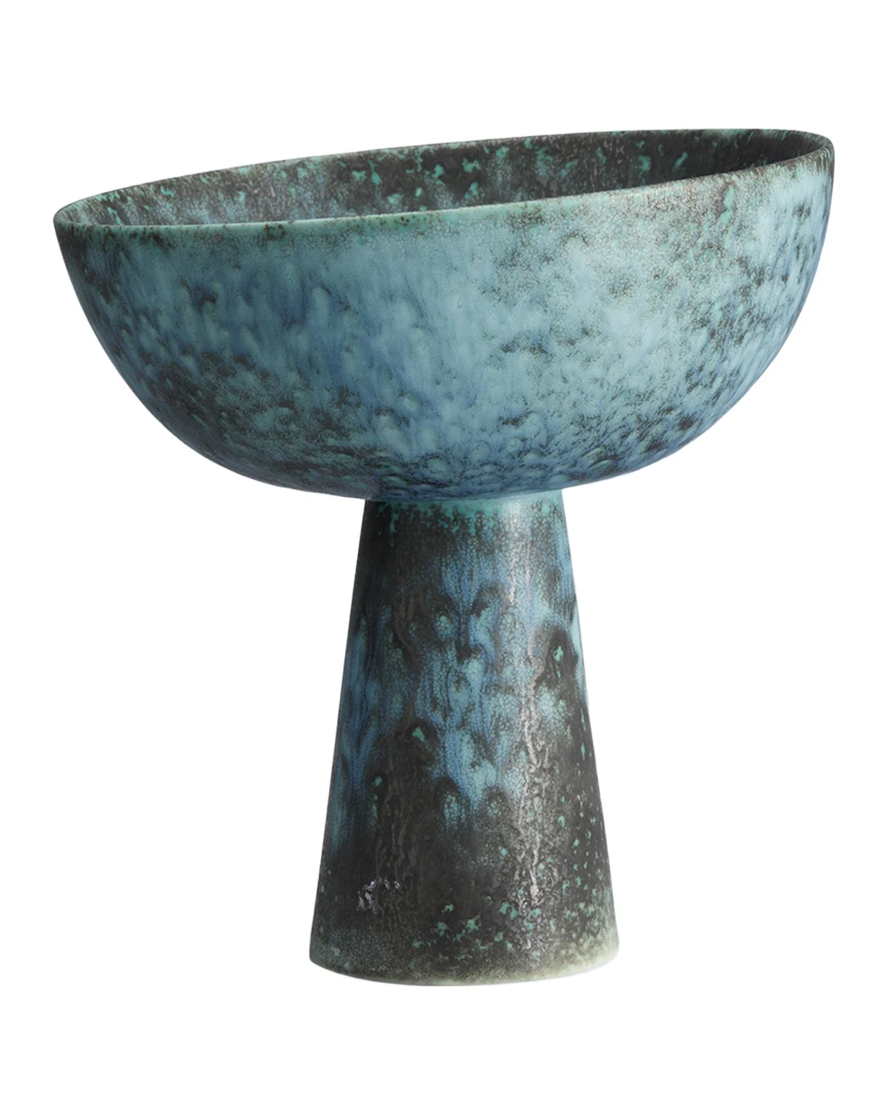 L'Objet 8" Bronze Terra Bowl on Stand