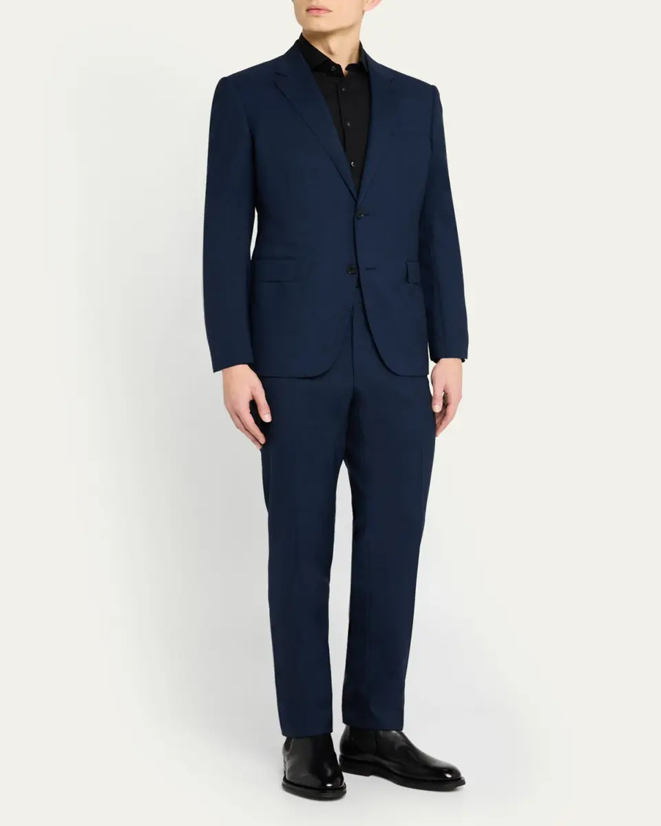 Zegna Men's Melange Trofeo Suit | Thumbnail 2