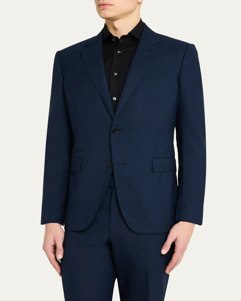 Zegna Men's Melange Trofeo Suit | Thumbnail 4