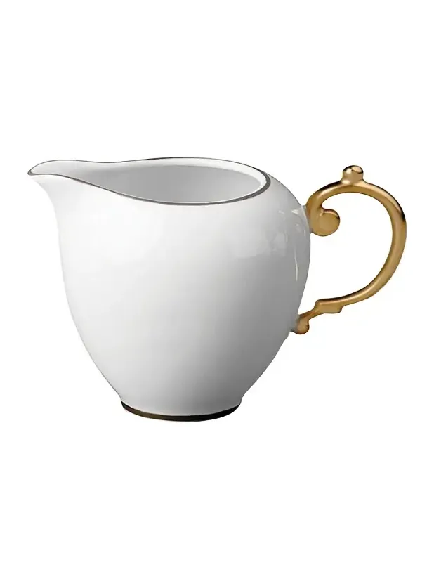 L'Objet Aegean 24K Gold-Plated Creamer, 10 oz.