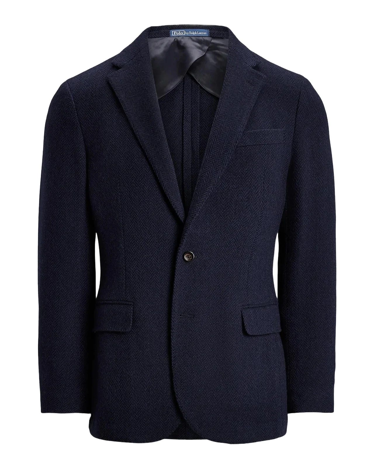 Men's Tailored-Fit Soft Herringbone Jacket