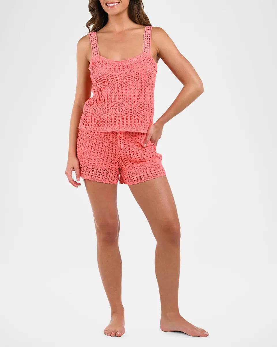 La Blanca Waverly Crochet Tank Top | Thumbnail 2 La Blanca Waverly Crochet Tank Top | Thumbnail 2