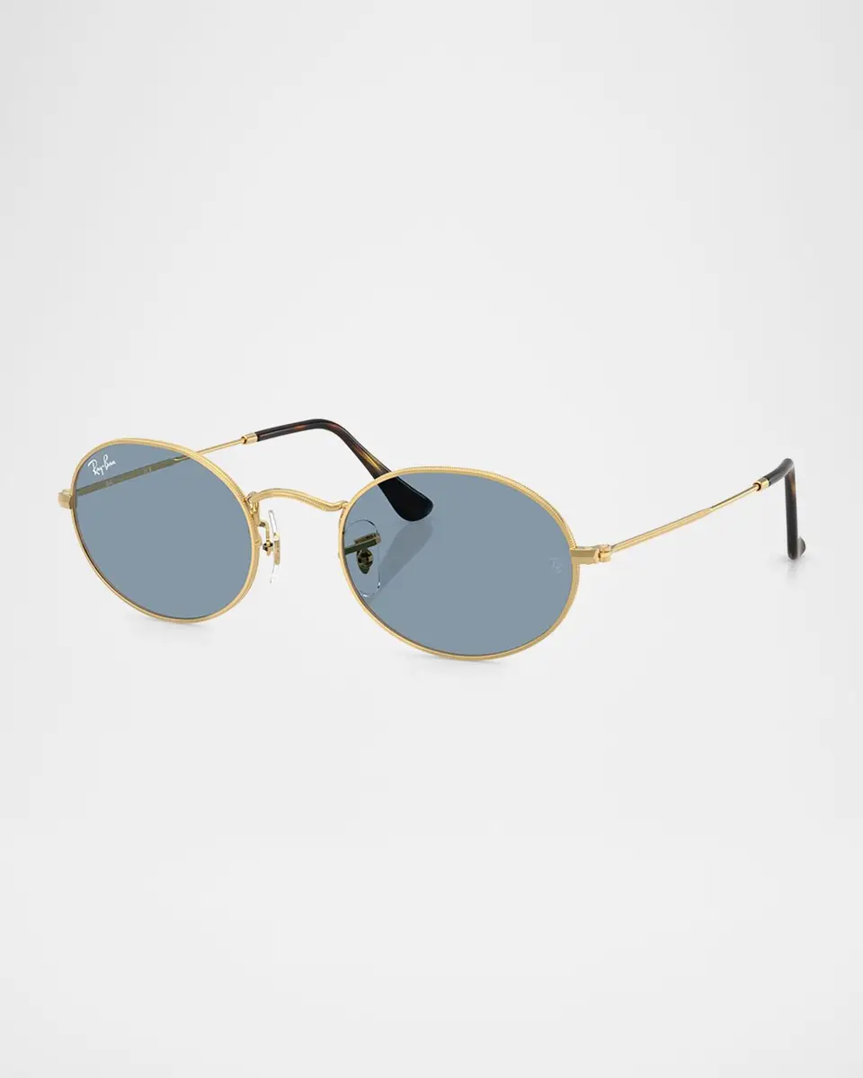Ray-Ban Metal Oval Sunglasses | Thumbnail 3 Ray-Ban Metal Oval Sunglasses | Thumbnail 3