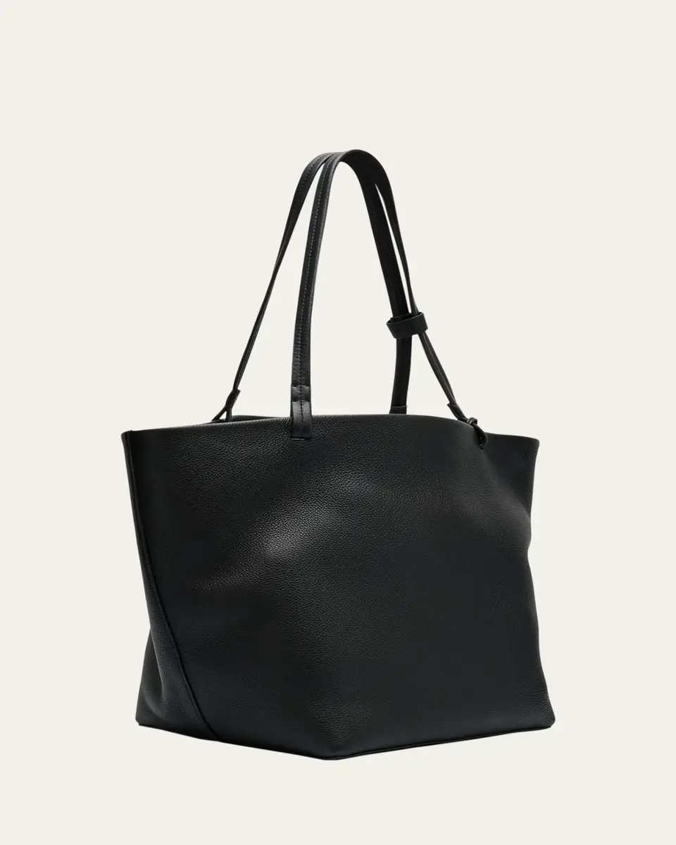 The Row Park Tote Three in Lux Grained Calfskin | Thumbnail 3 The Row Park Tote Three in Lux Grained Calfskin | Thumbnail 3