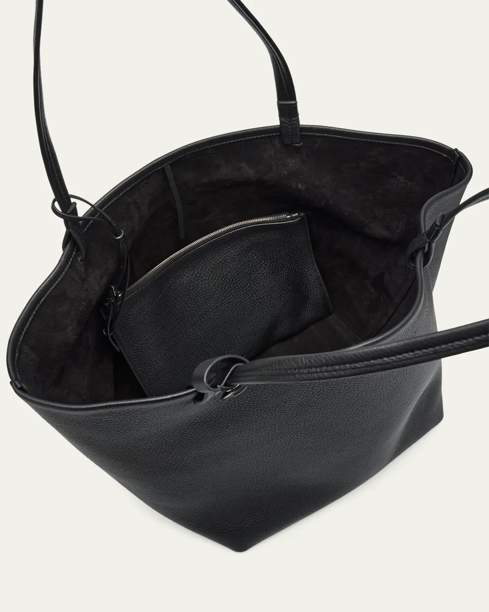 The Row Park Tote Three in Lux Grained Calfskin | Thumbnail 4 The Row Park Tote Three in Lux Grained Calfskin | Thumbnail 4