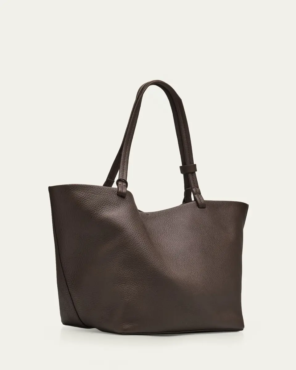 The Row Park Tote Three in Lux Grained Calfskin | Thumbnail 7 The Row Park Tote Three in Lux Grained Calfskin | Thumbnail 7