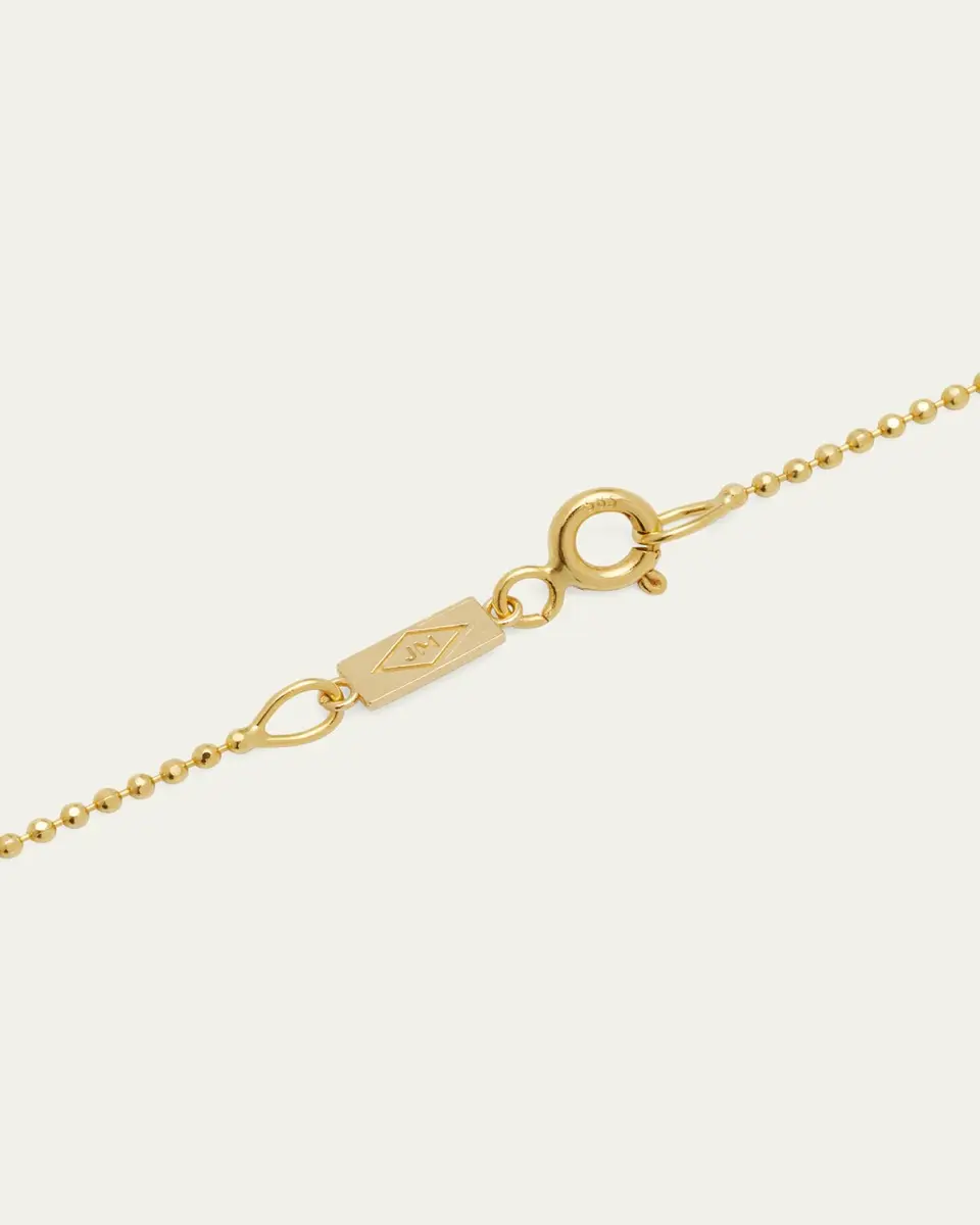 Jennifer Meyer 18k Good Luck Pendant Necklace with Diamonds | Thumbnail 4
