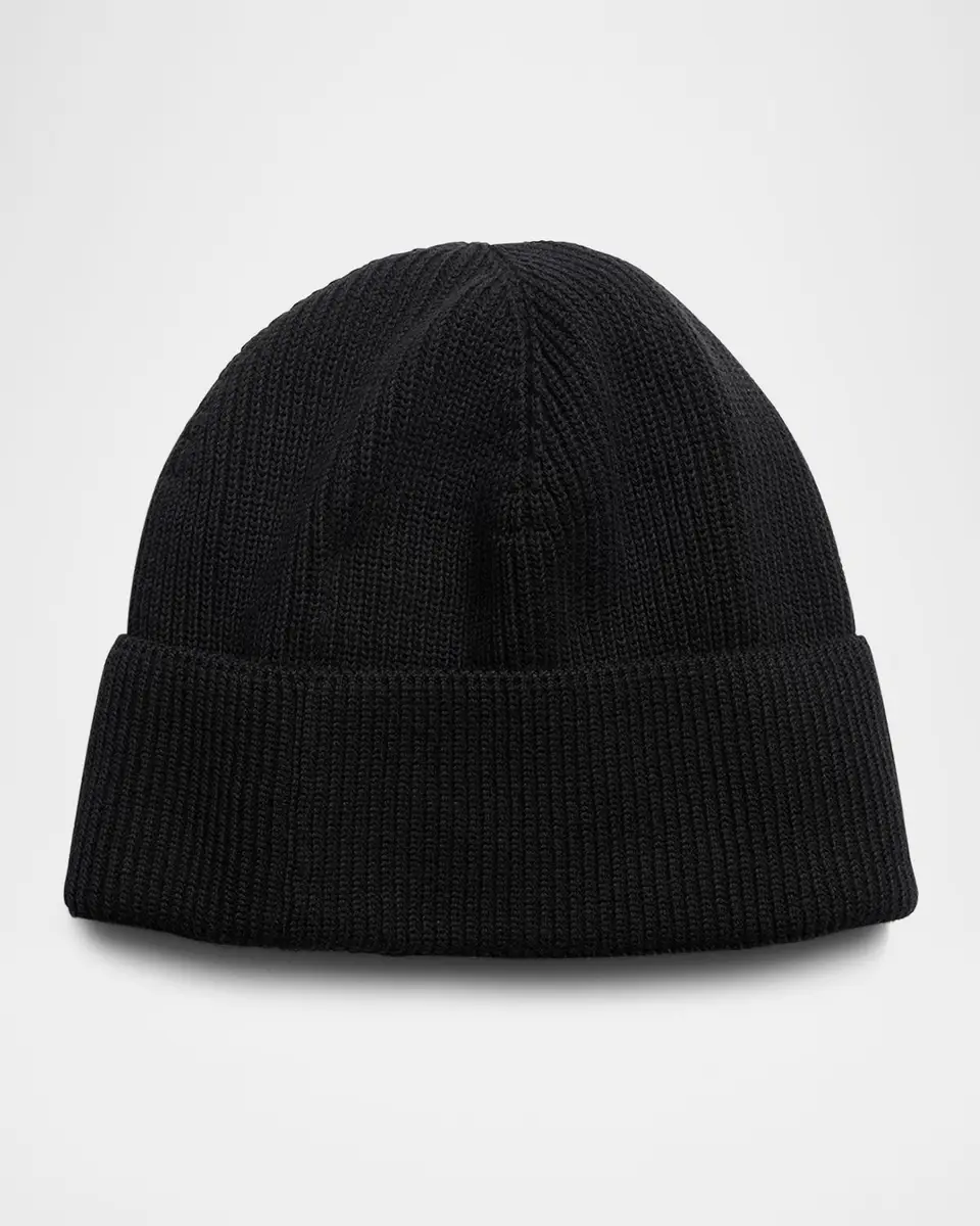 Canada Goose Men's Rib-Knit Cotton Beanie | Thumbnail 2 Canada Goose Men's Rib-Knit Cotton Beanie | Thumbnail 2