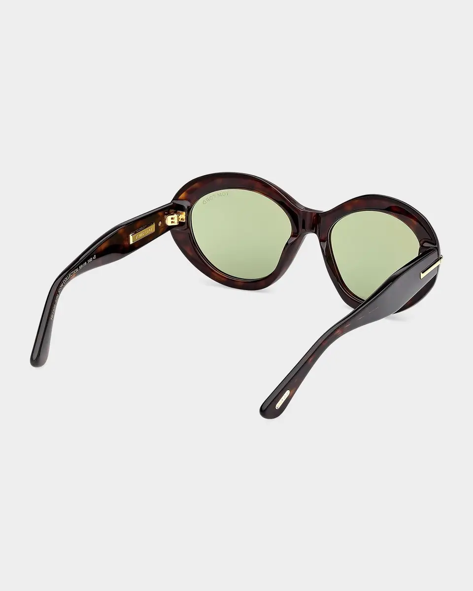 Tom Ford Icon 55MM Oval Sunglasses | Thumbnail 6 Tom Ford Icon 55MM Oval Sunglasses | Thumbnail 6