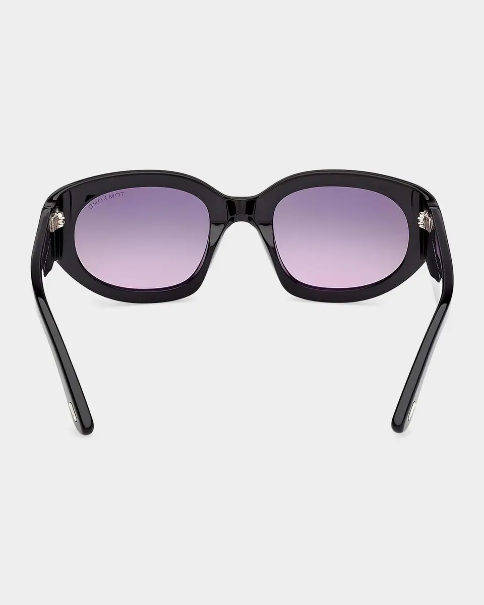 Tom Ford Arizona 53MM Rectangular Sunglasses | Thumbnail 5 Tom Ford Arizona 53MM Rectangular Sunglasses | Thumbnail 5