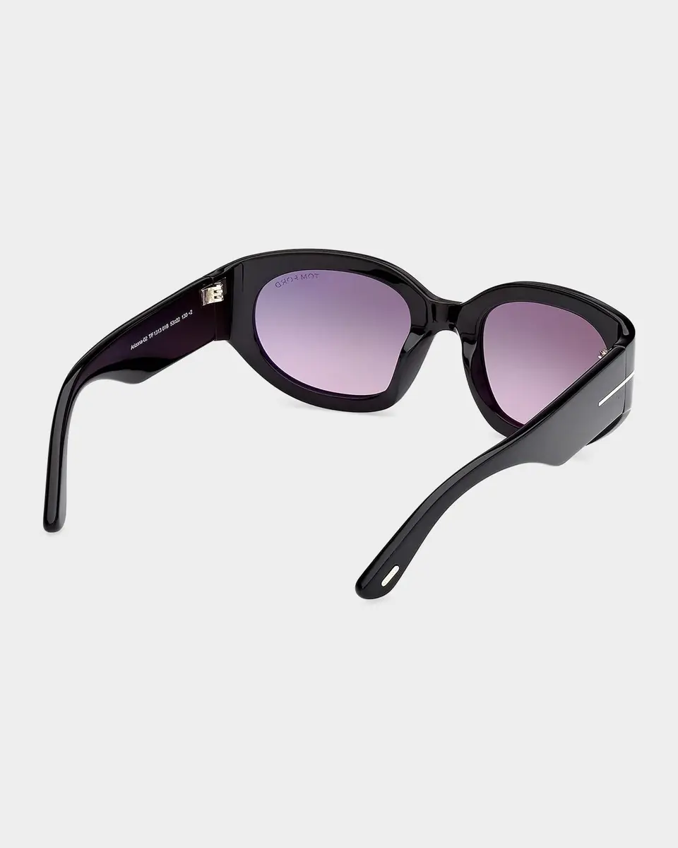 Tom Ford Arizona 53MM Rectangular Sunglasses | Thumbnail 6 Tom Ford Arizona 53MM Rectangular Sunglasses | Thumbnail 6