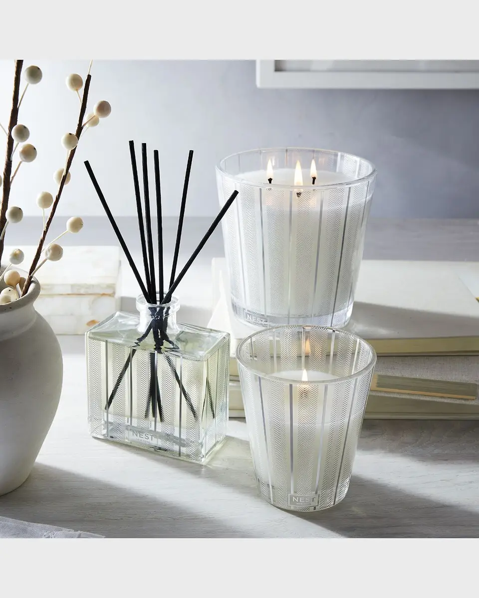 NEST New York Blue Cypress & Snow 3-Wick Candle, 21 oz. | Thumbnail 4 NEST New York Blue Cypress & Snow 3-Wick Candle, 21 oz. | Thumbnail 4