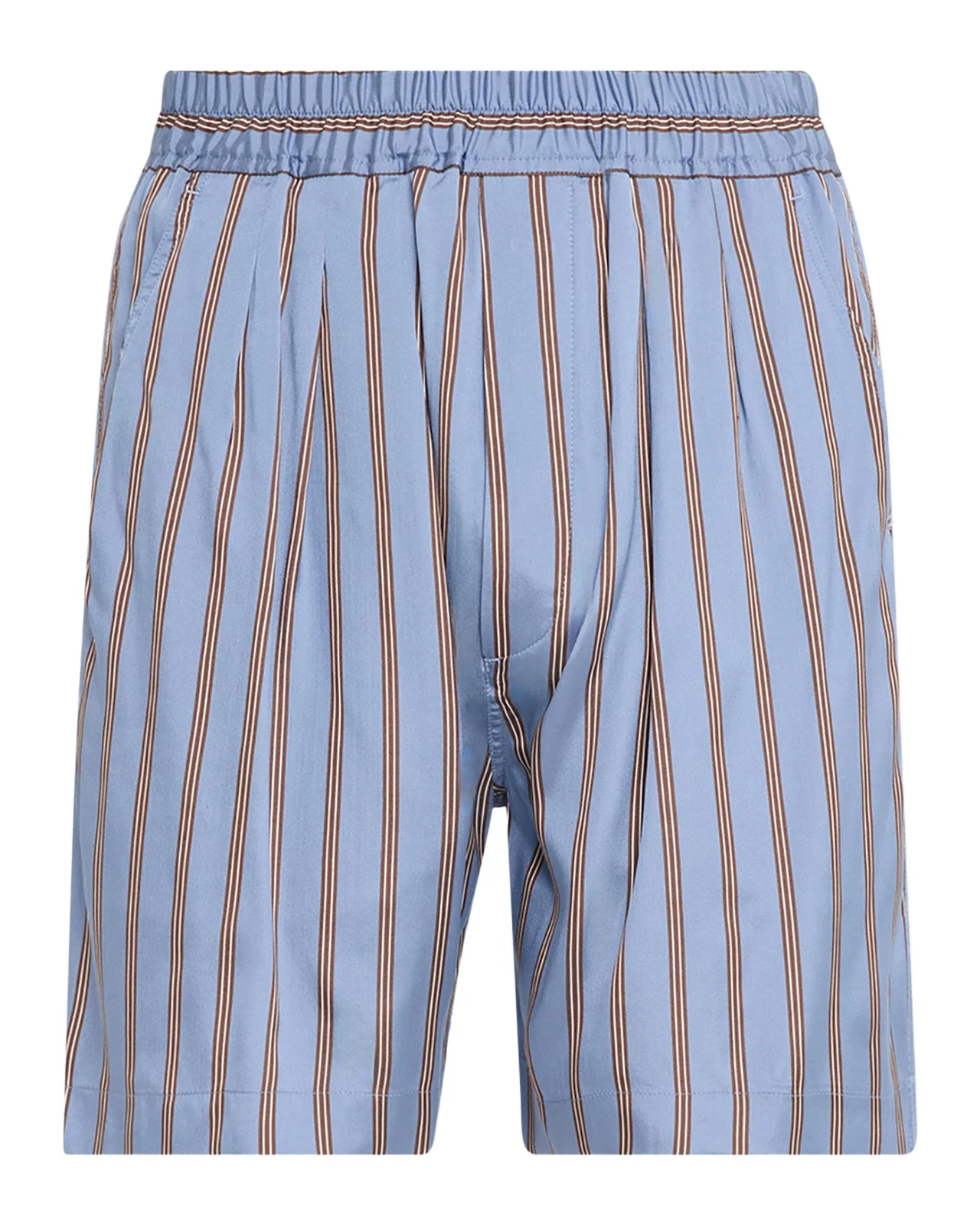 Men's Silk Stripe Jacquard Pull-On Shorts Men's Silk Stripe Jacquard Pull-On Shorts