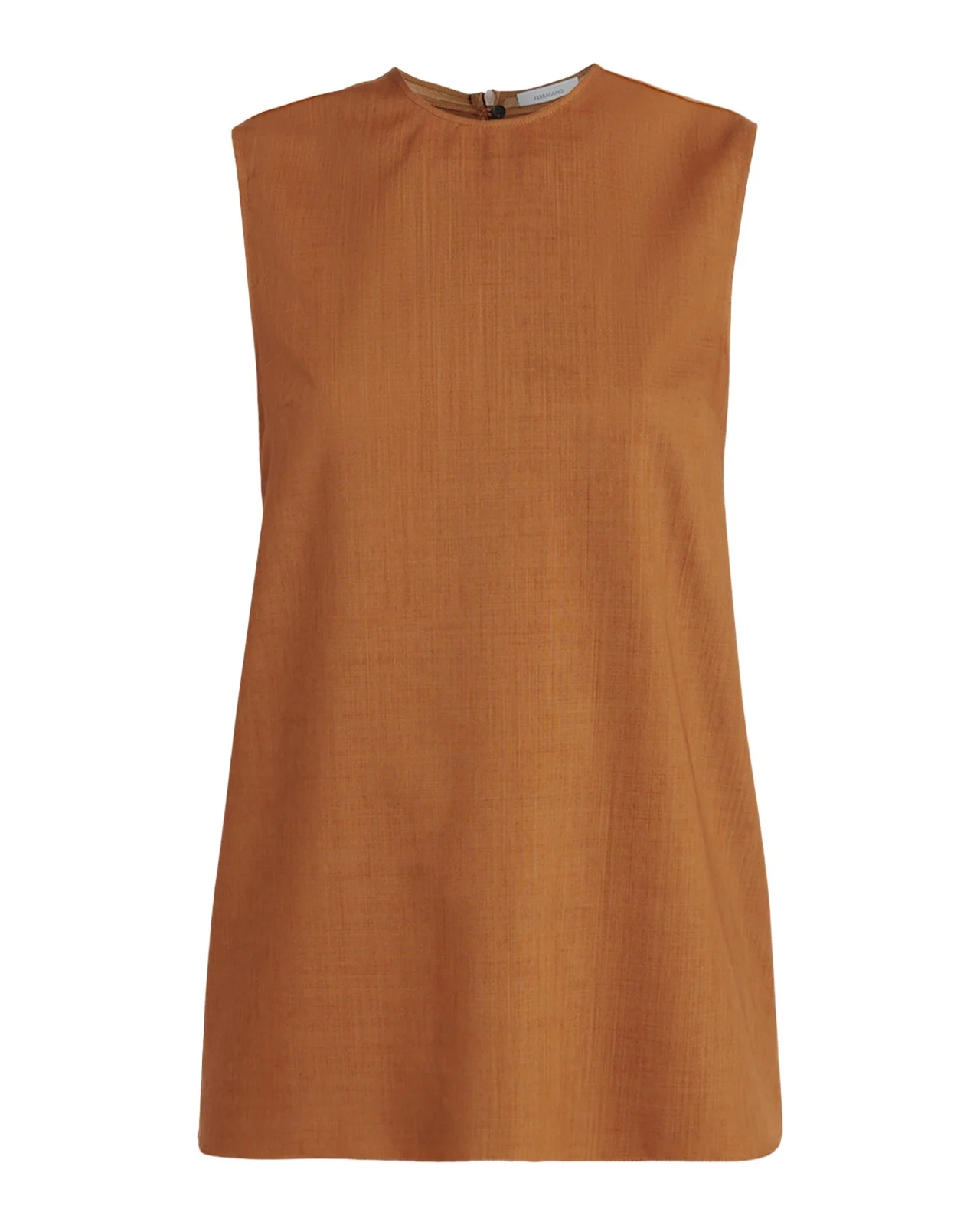 Sleeveless Wool Top