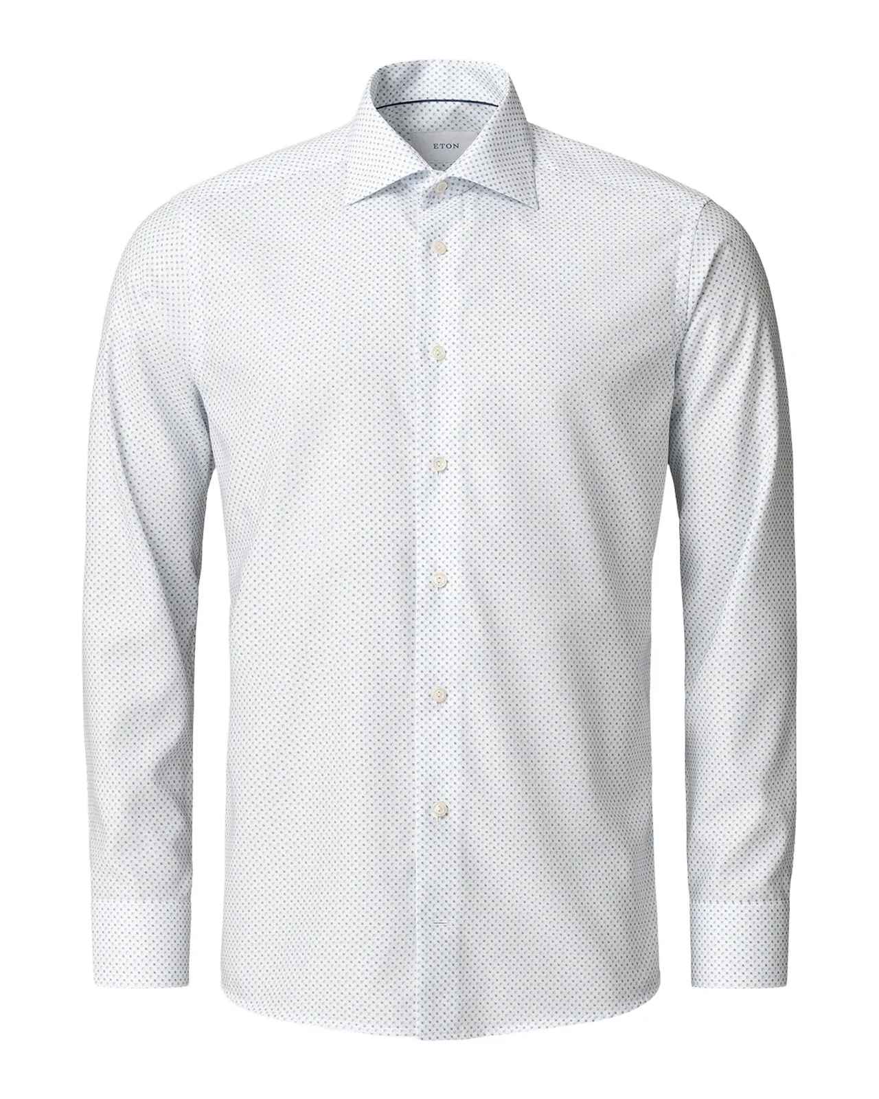 Eton Men's Signature Twill Micro-Print Dress Shirt
