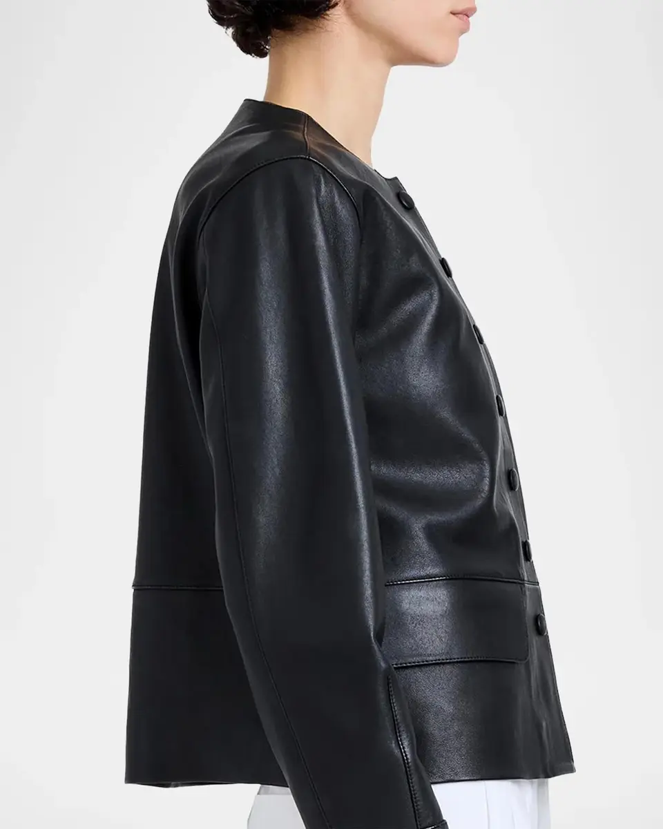 Proenza Schouler White Label Robin Leather Jacket | Thumbnail 5 Proenza Schouler White Label Robin Leather Jacket | Thumbnail 5