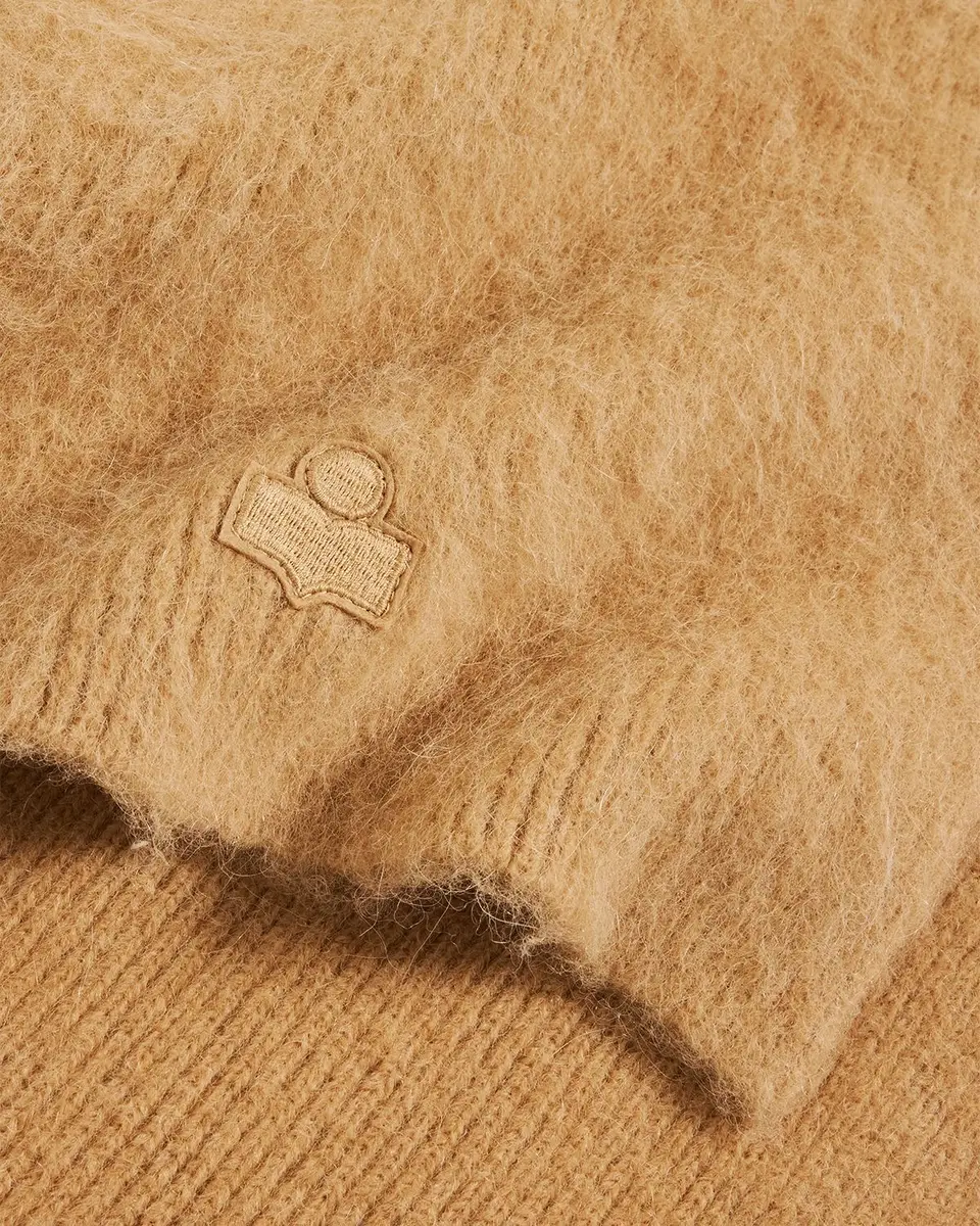 Isabel Marant Peliz Baby Alpaca-Blend Scarf | Thumbnail 4