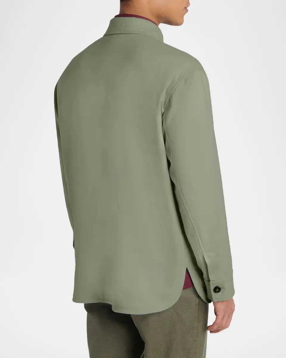 Kiton Men's Cashmere Outdoor Jacket | Thumbnail 3