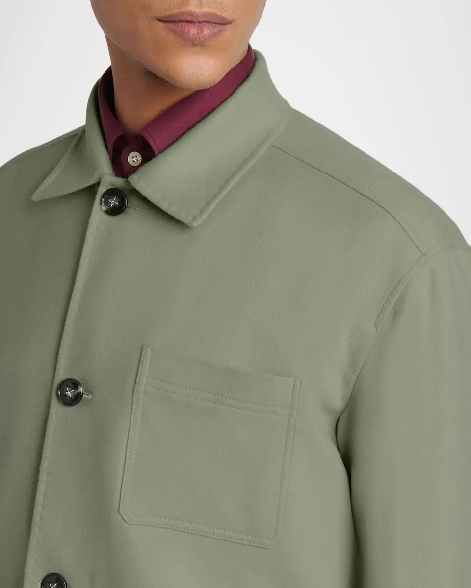 Kiton Men's Cashmere Outdoor Jacket | Thumbnail 5