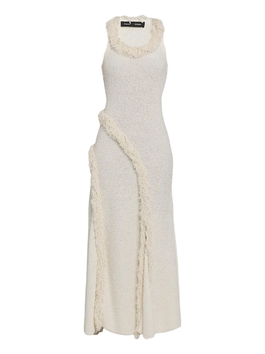 Nilo Textured Wool Long Sleeveless Dress Nilo Textured Wool Long Sleeveless Dress