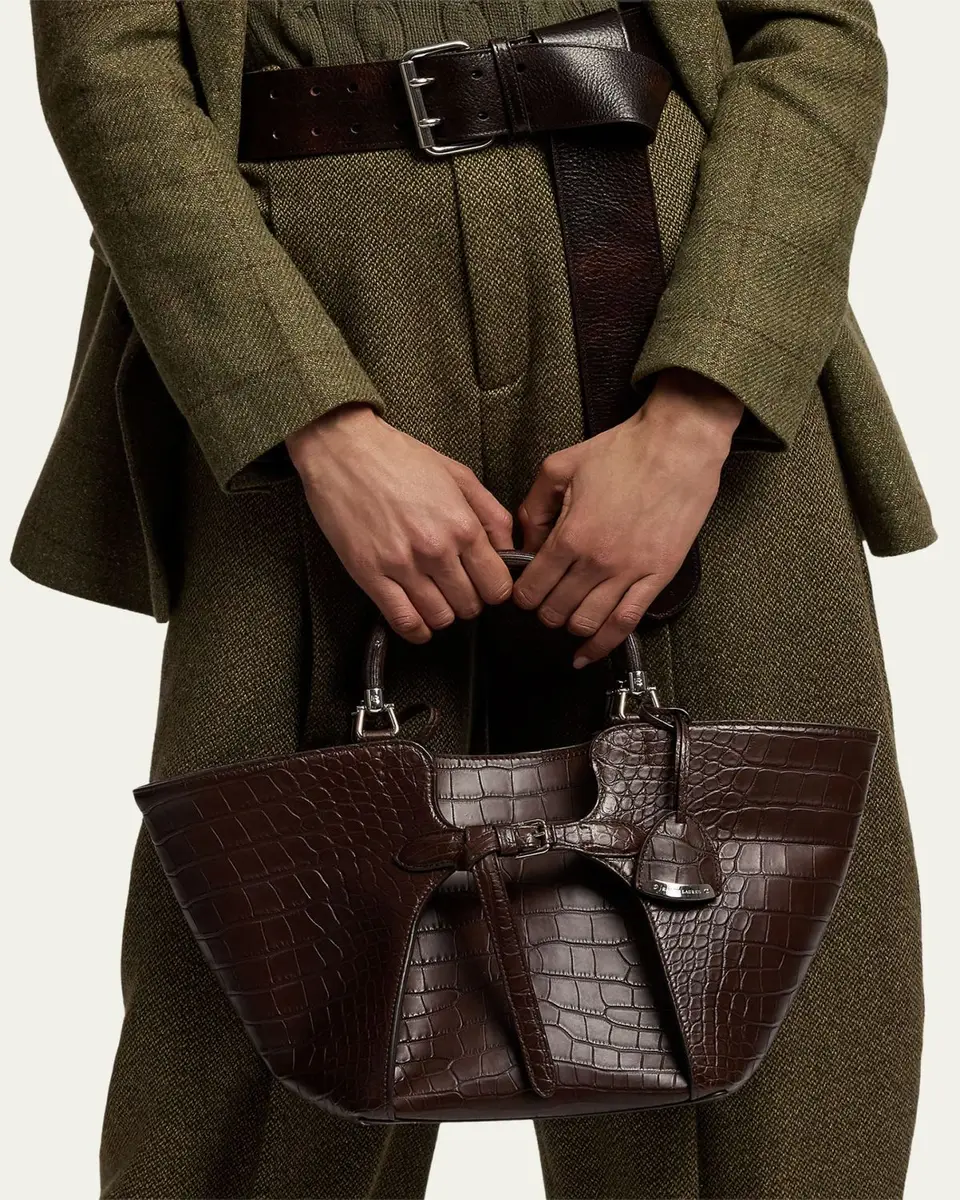 Ralph Lauren Collection The Ralph Alligator Tote Bag | Thumbnail 2 Ralph Lauren Collection The Ralph Alligator Tote Bag | Thumbnail 2