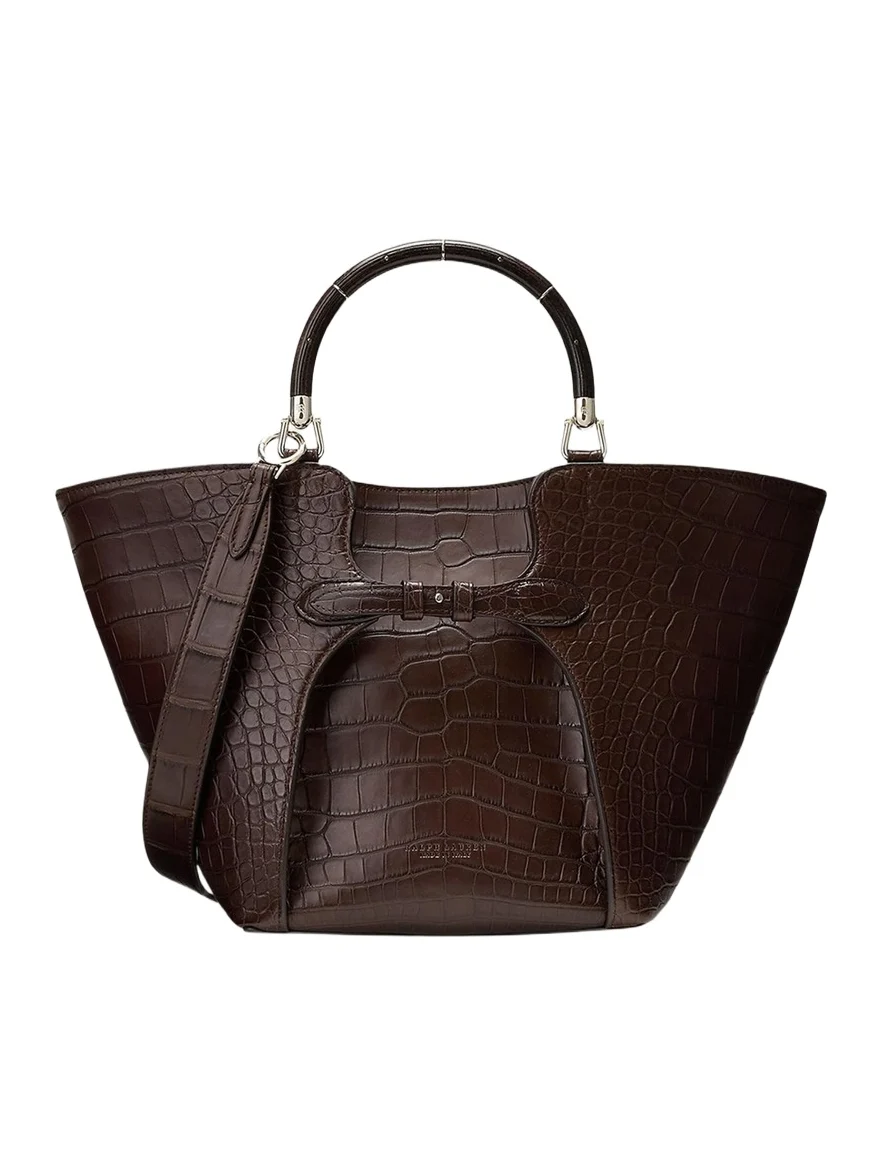 Ralph Lauren Collection The Ralph Alligator Tote Bag