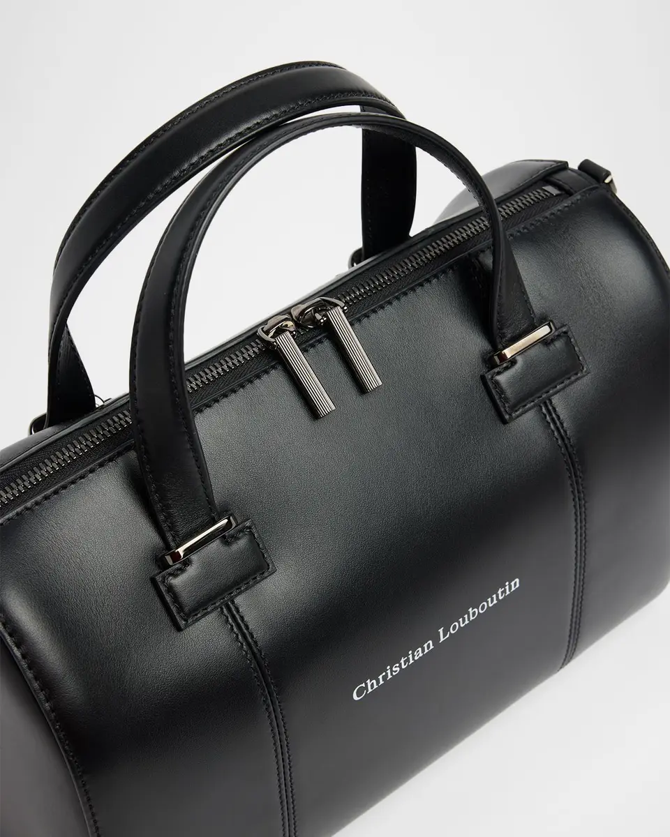 Christian Louboutin Men's Tactical Leather Dufflel Bag | Thumbnail 4 Christian Louboutin Men's Tactical Leather Dufflel Bag | Thumbnail 4