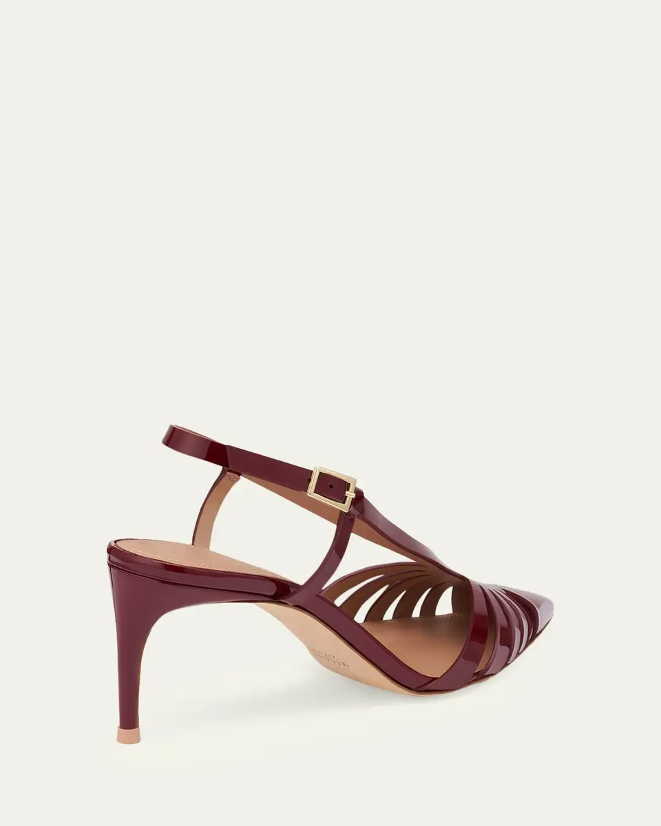 Malone Souliers Janette 70mm Patent Leather Slingback Pumps | Thumbnail 3 Malone Souliers Janette 70mm Patent Leather Slingback Pumps | Thumbnail 3