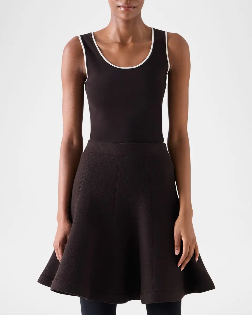 Akris punto Merino Wool Knit Tank Top | Thumbnail 4 Akris punto Merino Wool Knit Tank Top | Thumbnail 4