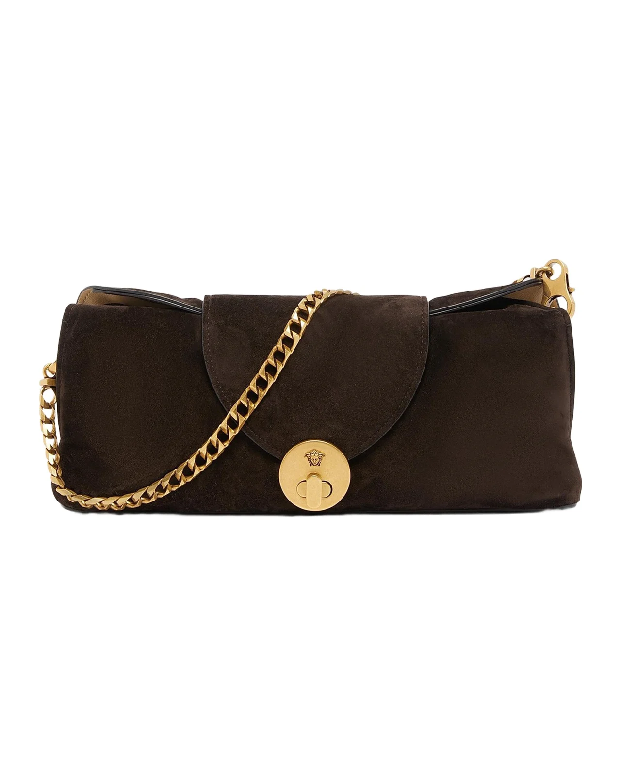 Medusa Suede Clutch Medusa Suede Clutch