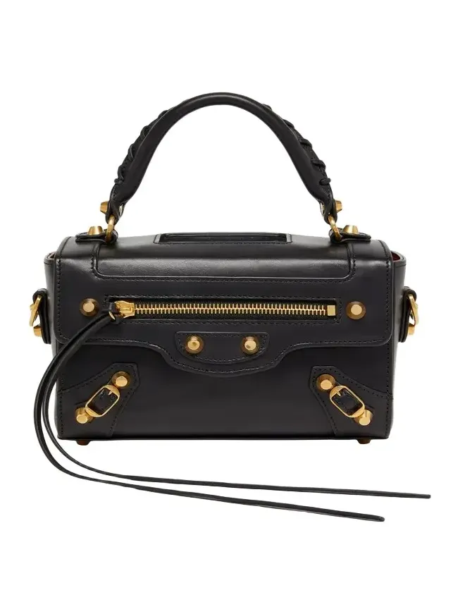 Le City Leather Top-Handle Bag