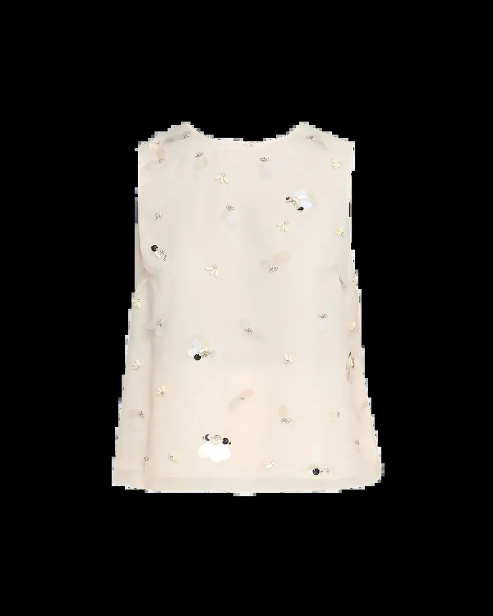 Simkhai Celia Sequined Sleeveless Top | Thumbnail 2 Simkhai Celia Sequined Sleeveless Top | Thumbnail 2