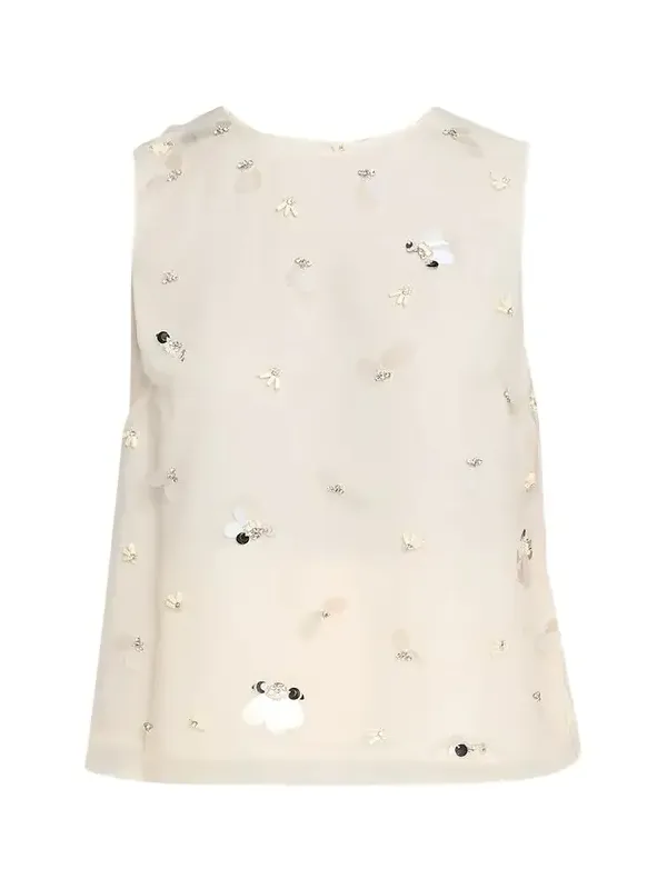 Celia Sequined Sleeveless Top Celia Sequined Sleeveless Top