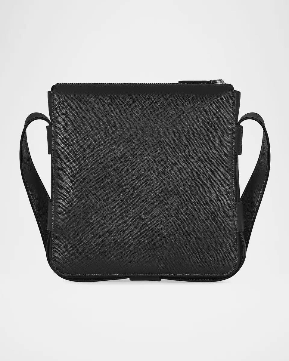Montblanc Men's Sartorial Leather Crossbody Bag | Thumbnail 2 Montblanc Men's Sartorial Leather Crossbody Bag | Thumbnail 2