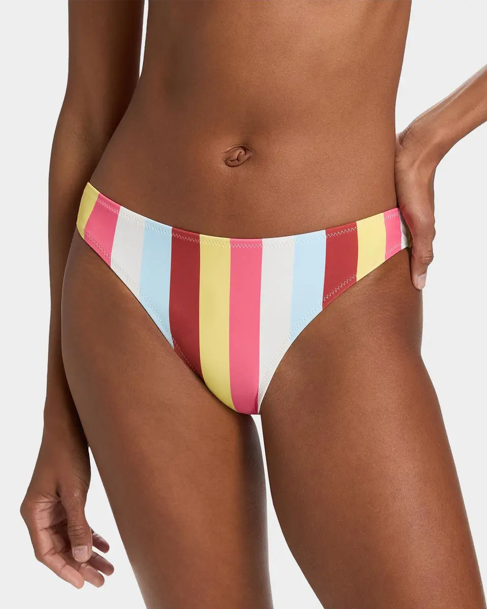Solid & Striped The Rachel Striped Bikini Bottom | Thumbnail 4