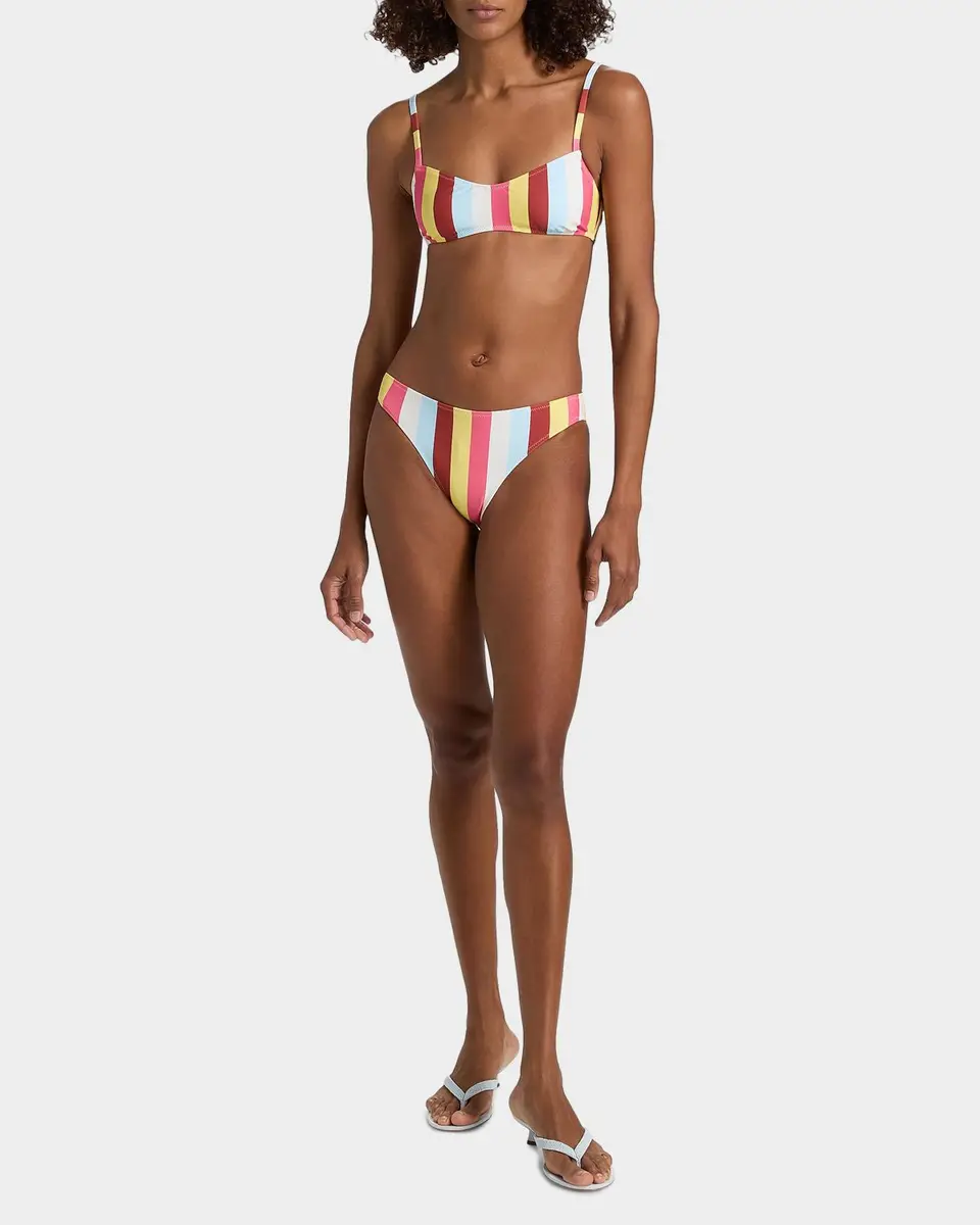 Solid & Striped The Rachel Stripe Bikini Top | Thumbnail 2 Solid & Striped The Rachel Stripe Bikini Top | Thumbnail 2