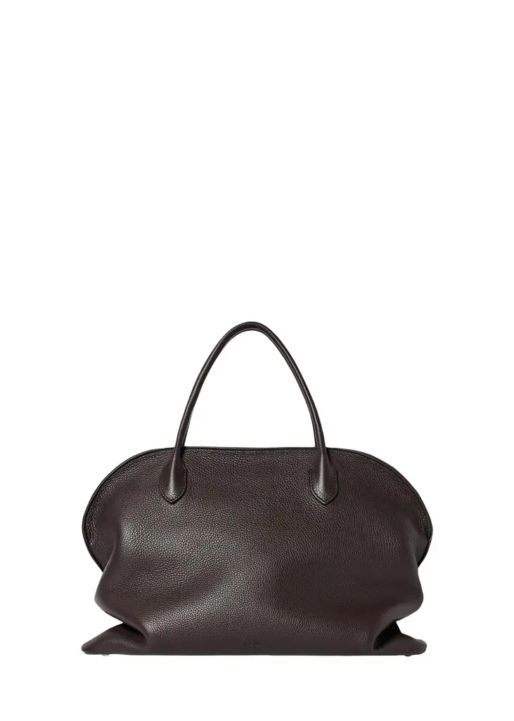 The Row Agnes 15 Top-Handle Bag in Grain Leather | Image 1 The Row Agnes 15 Top-Handle Bag in Grain Leather | Image 1