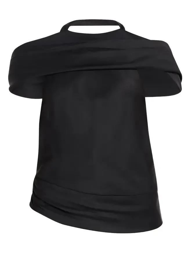 Samira Satin Cape Top Samira Satin Cape Top