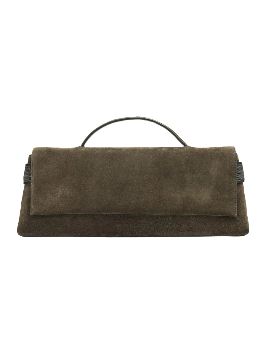Essence Suede Top-Handle Bag Essence Suede Top-Handle Bag
