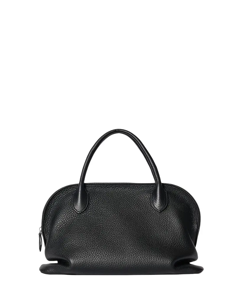 Agnes 12 Nano Curved Top-Handle Bag in Leather Agnes 12 Nano Curved Top-Handle Bag in Leather