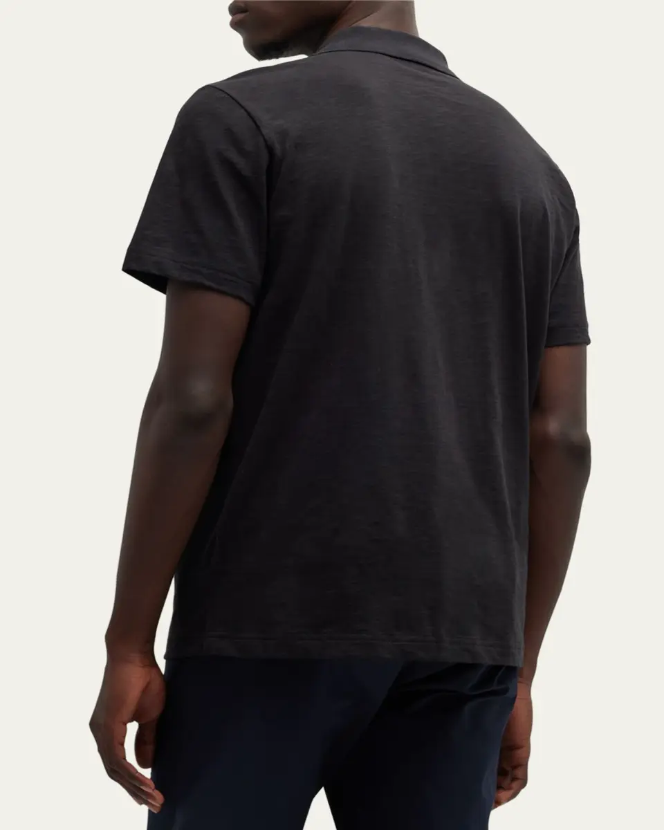 Theory Men's Bron D Cosmos Polo Shirt | Thumbnail 3 Theory Men's Bron D Cosmos Polo Shirt | Thumbnail 3