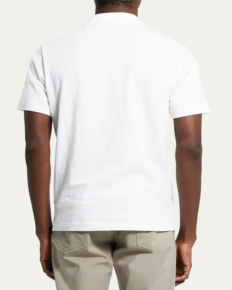 Theory Men's Bron D Cosmos Polo Shirt | Thumbnail 7 Theory Men's Bron D Cosmos Polo Shirt | Thumbnail 7