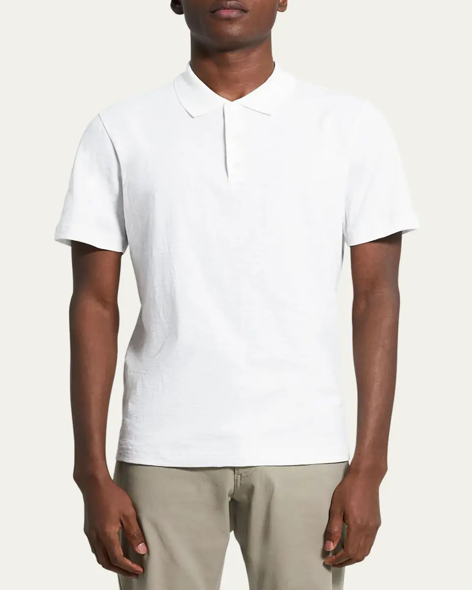 Theory Men's Bron D Cosmos Polo Shirt | Thumbnail 8 Theory Men's Bron D Cosmos Polo Shirt | Thumbnail 8