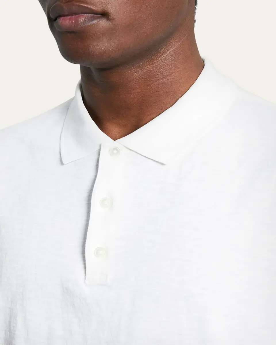 Theory Men's Bron D Cosmos Polo Shirt | Thumbnail 9 Theory Men's Bron D Cosmos Polo Shirt | Thumbnail 9