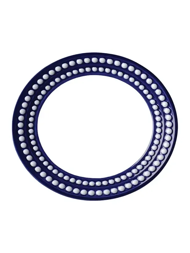 L'Objet Perlee Bleu Bread & Butter Plate